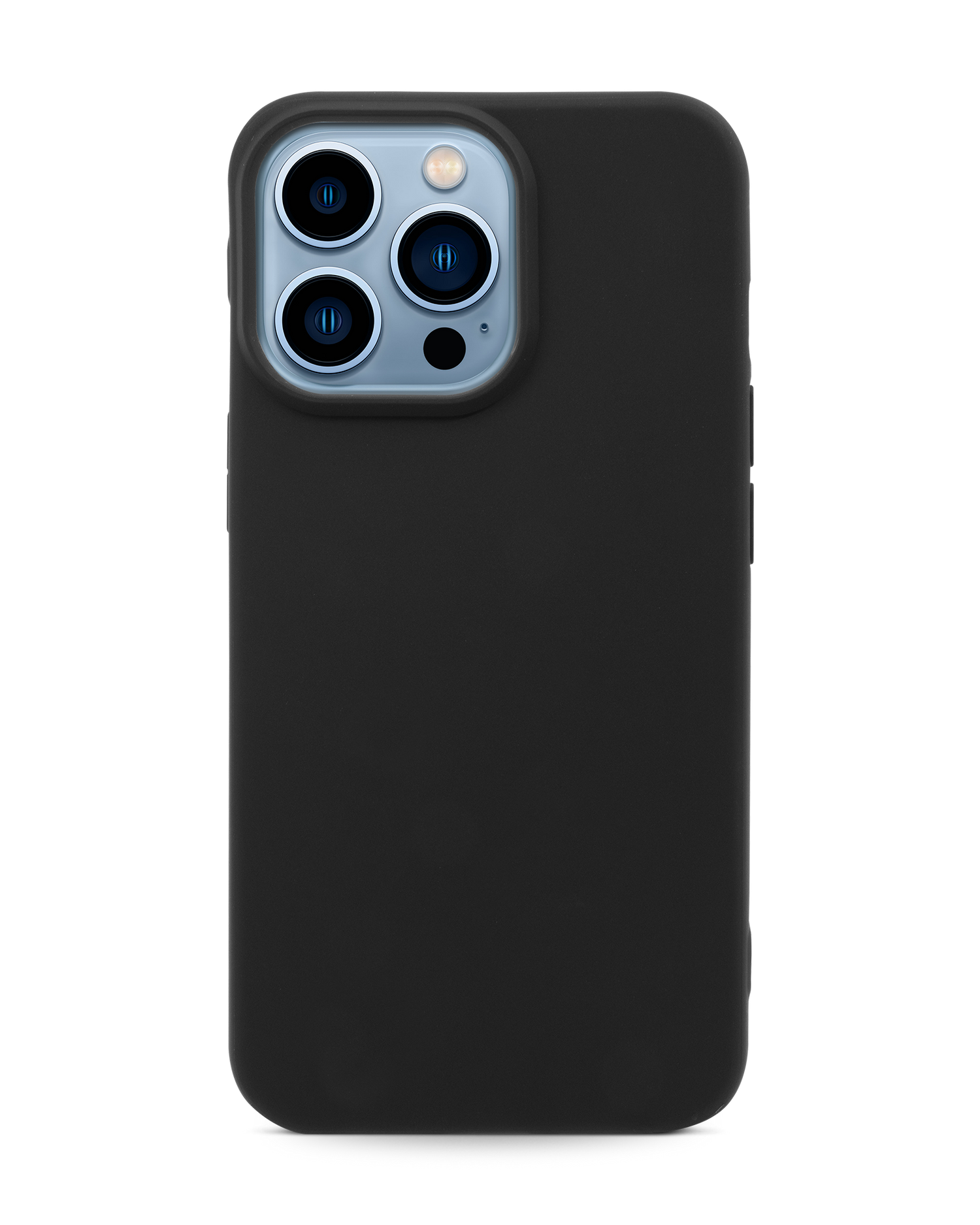 Black Silicone Phone Case Apple iPhone 13 Pro