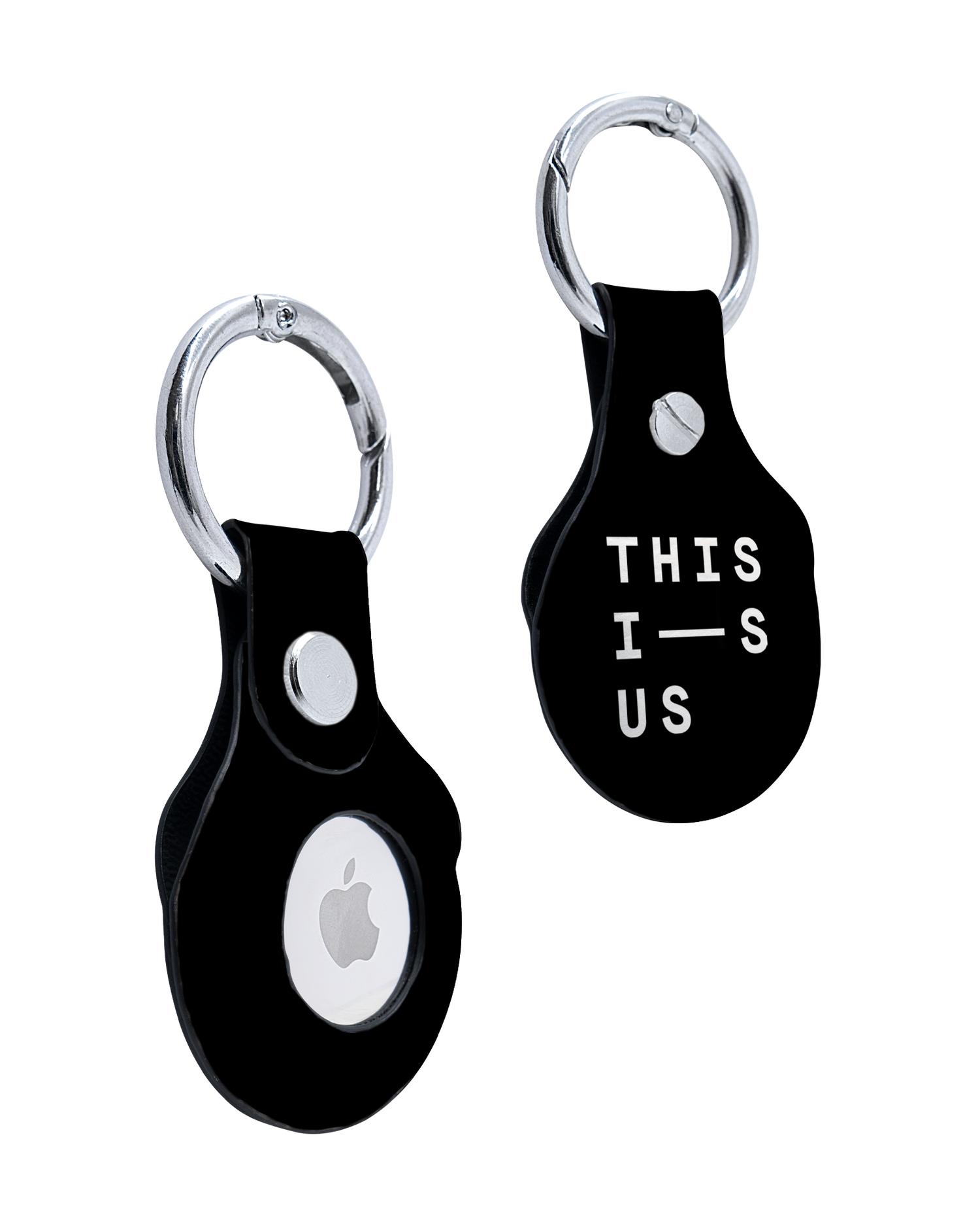 AirTag Holder with This Is Us Design: Front and Back
