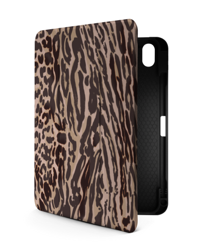 Animal Skin Tough Love iPad Case with Pencil Holder for Apple iPad (10th Generation)