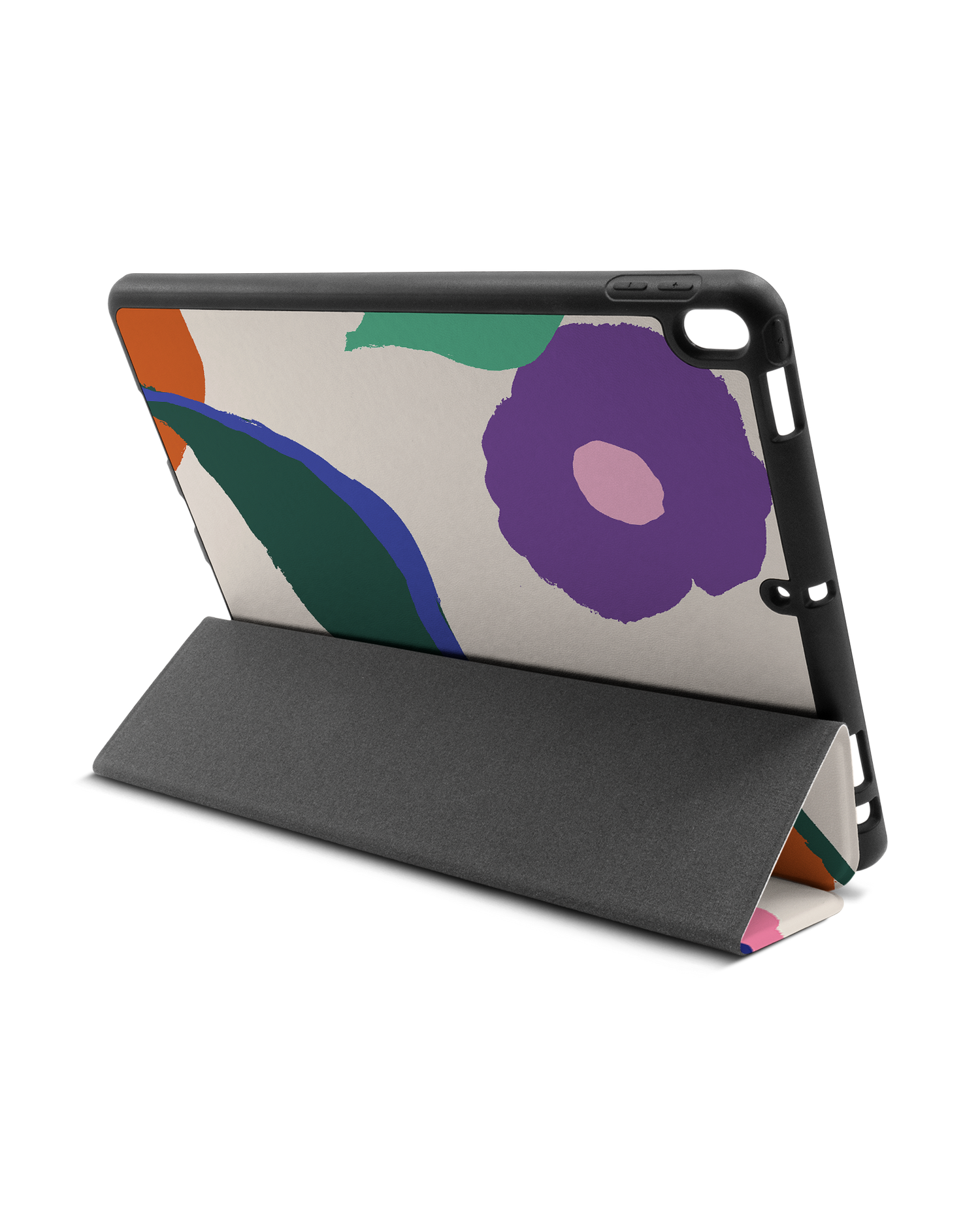 Handpainted Blooms iPad Case with Pencil Holder Apple iPad Pro 10.5