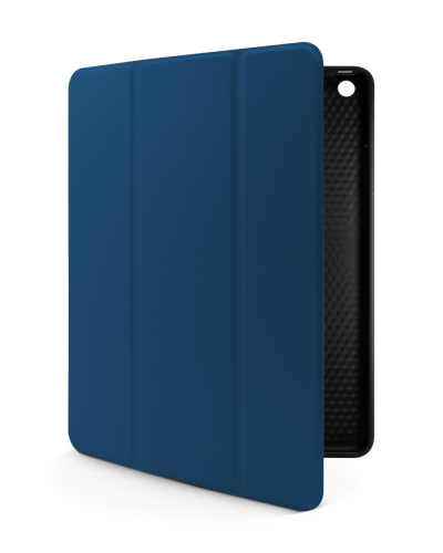 CLASSIC BLUE iPad Case with Pencil Holder for Apple iPad 5 9.7" (2017), Apple iPad 6 9.7" (2018)