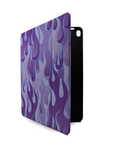 Purple Flames iPad Case with Pencil Holder Apple iPad Air 3 10.5" (2019)