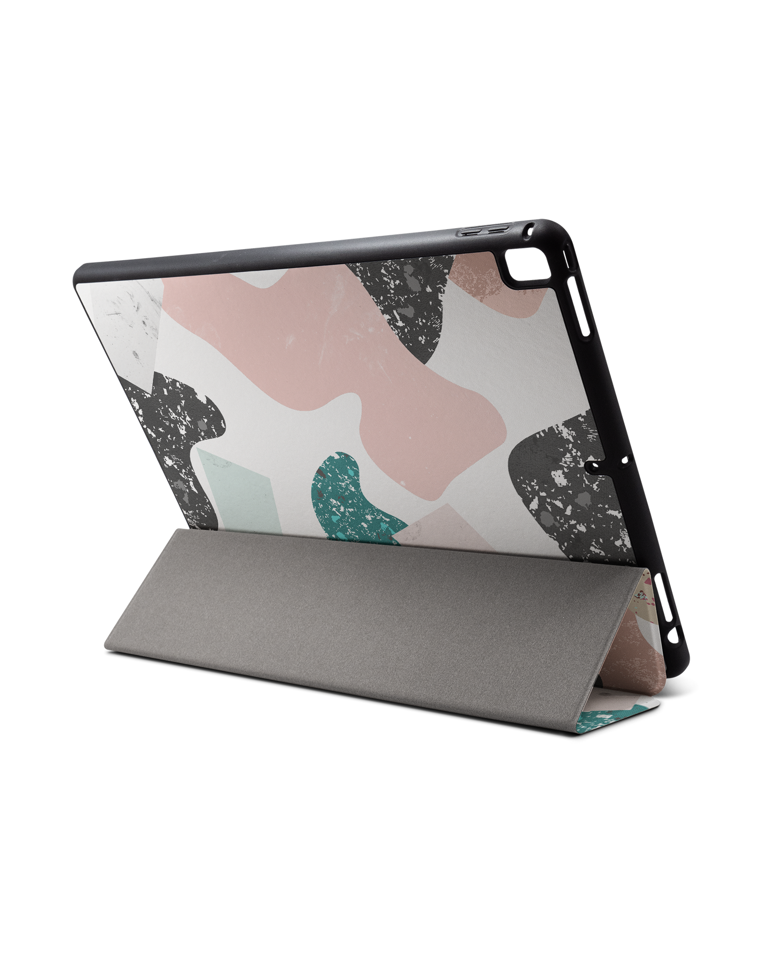 Scattered Shapes iPad Case with Pencil Holder for Apple iPad Pro 2 12.9
