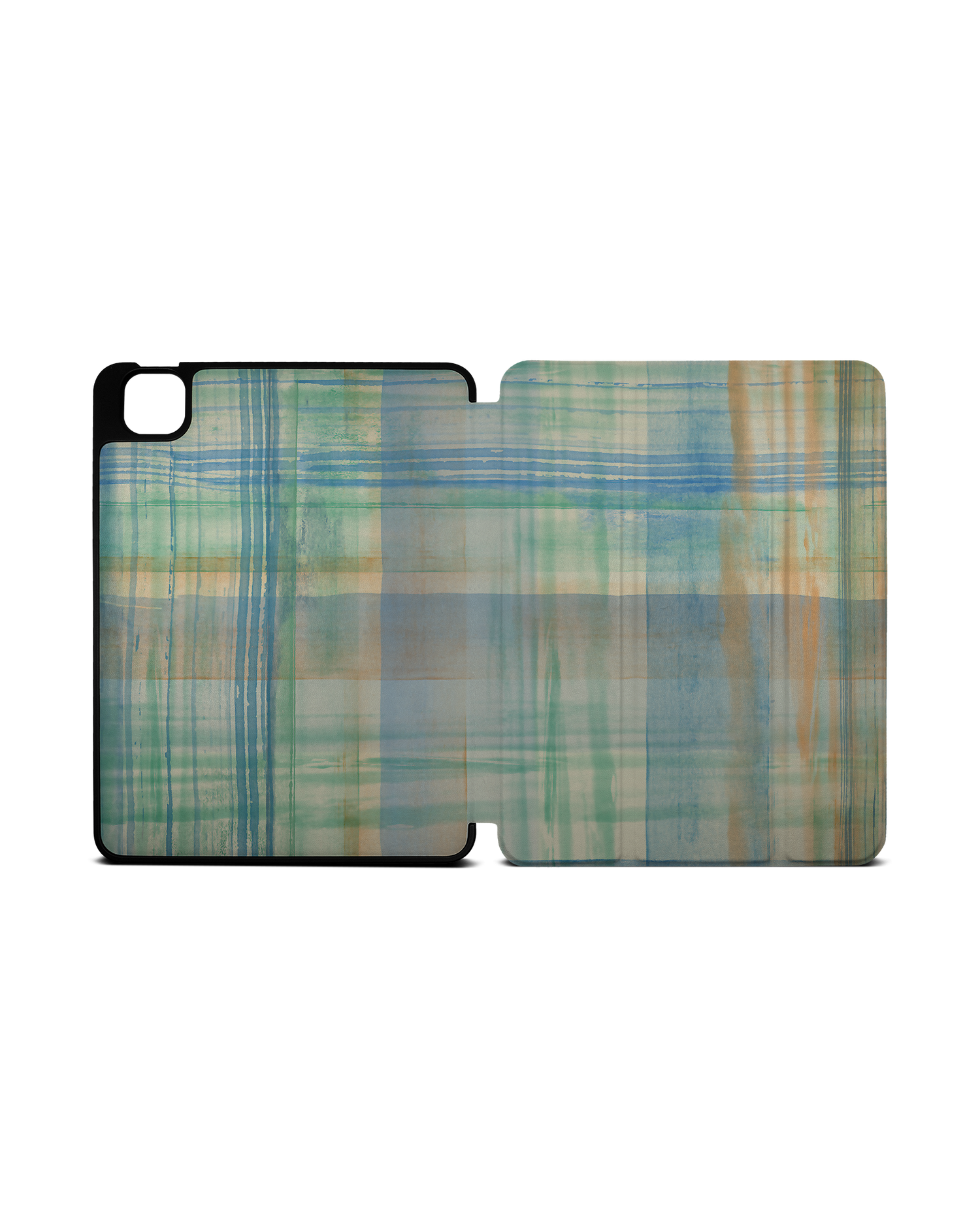 Washed Out Plaid iPad Case with Pencil Holder Apple iPad Pro 11