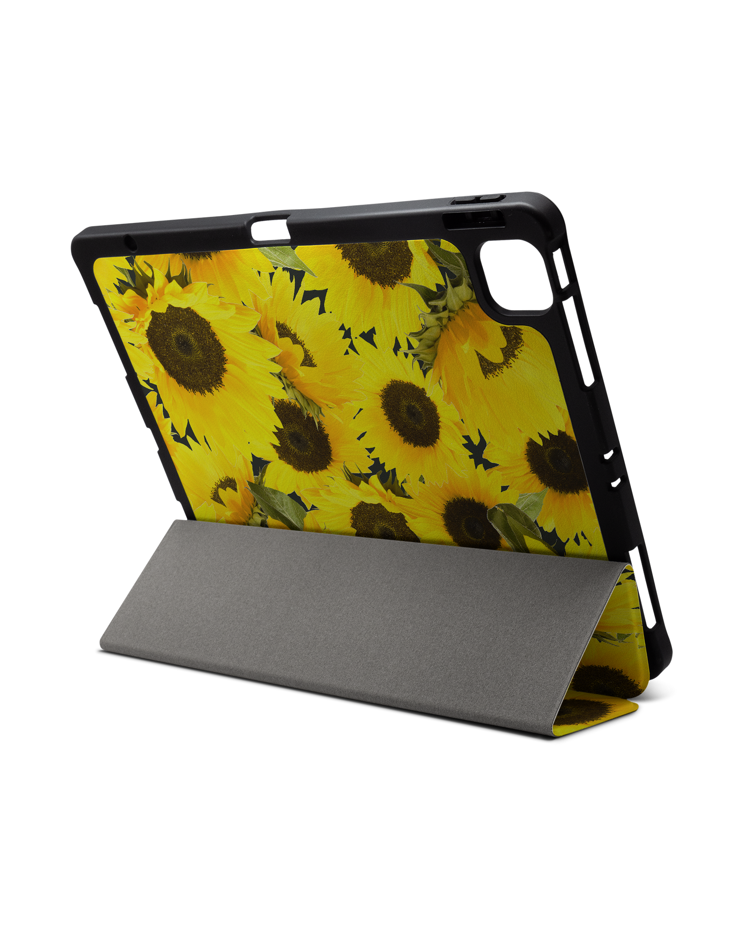 Sunflowers iPad Case with Pencil Holder for Apple iPad Pro 6 12.9