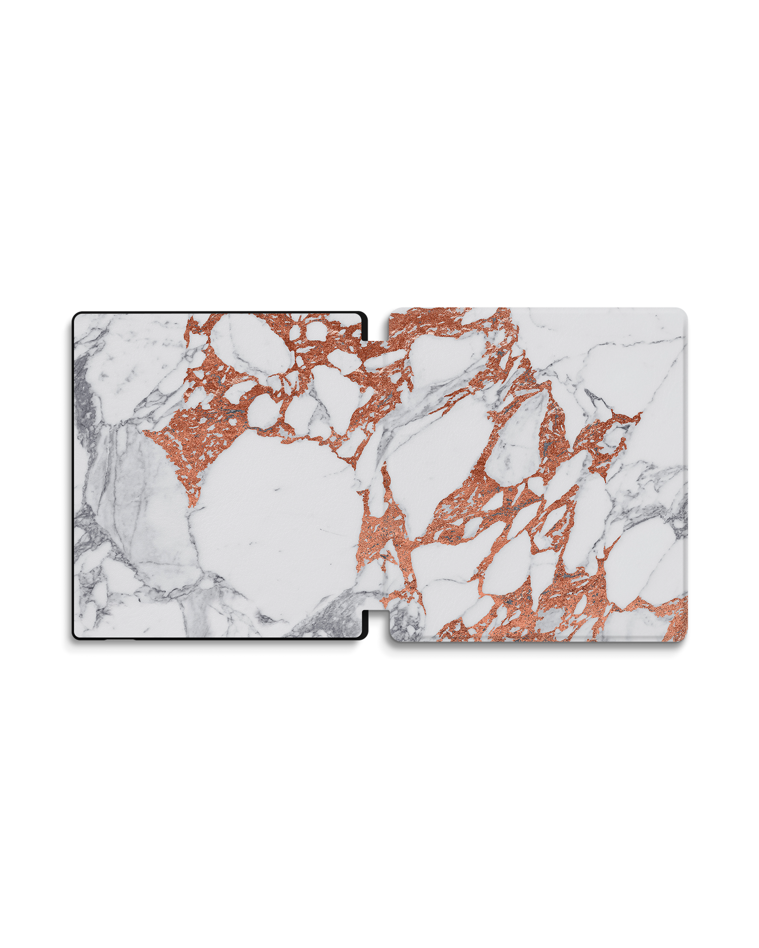 Marble Mix eReader Smart Case for Amazon Kindle Oasis: Opened exterior view