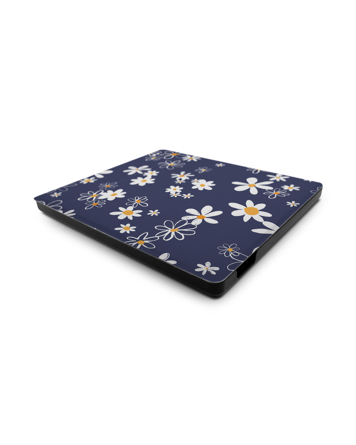 Navy Daisies eReader Smart Case for Amazon Kindle Oasis: Lying down