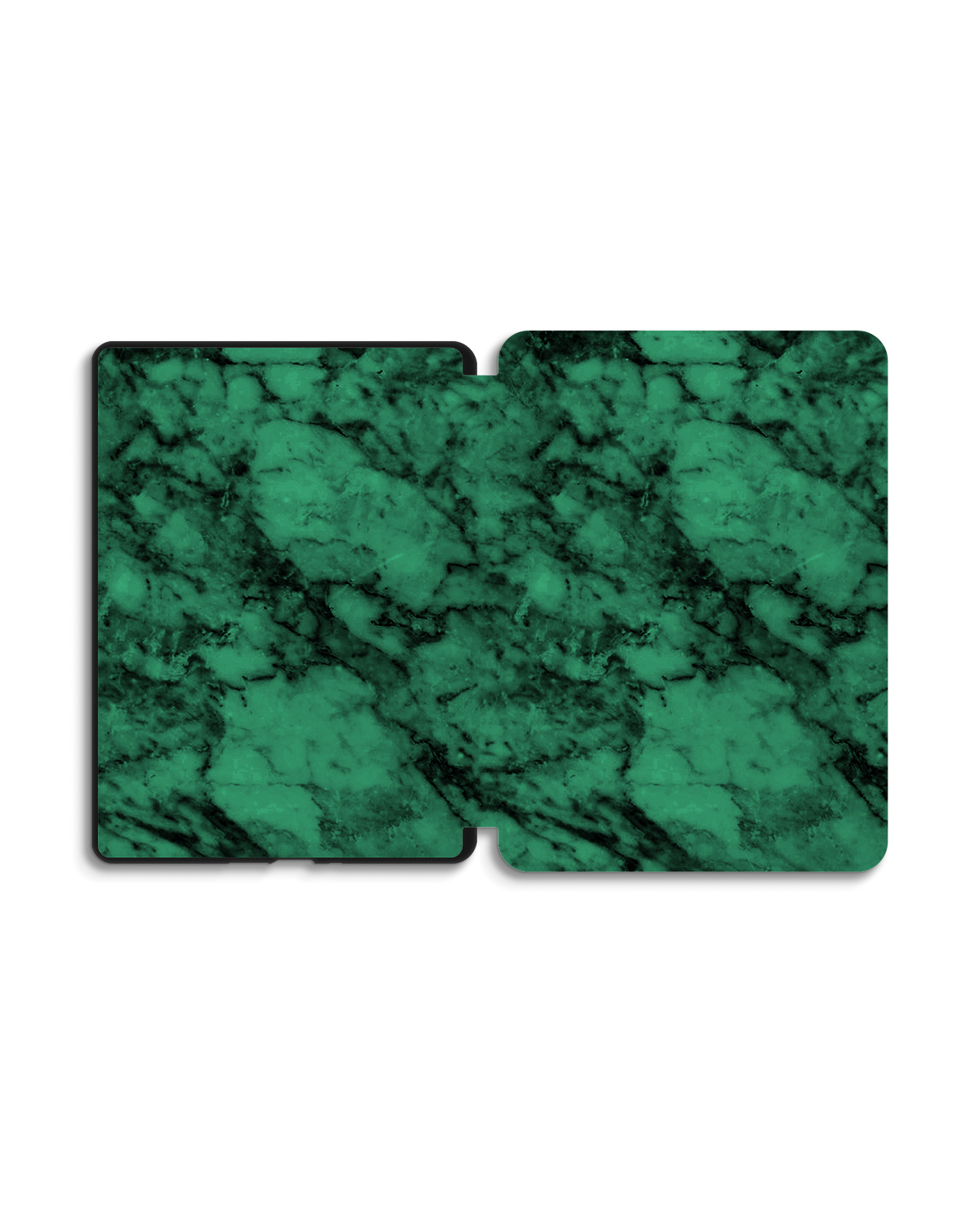 Green Marble eReader Smart Case for Amazon Kindle Paperwhite 5 (2021), Amazon Kindle Paperwhite 5 Signature Edition (2021): Opened exterior view
