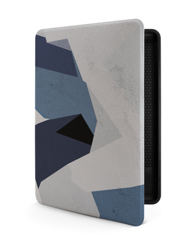 Geometric Camo Blue eReader Smart Case for Amazon Kindle Paperwhite 5 (2021), Amazon Kindle Paperwhite 5 Signature Edition (2021)