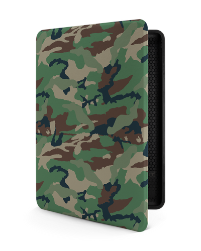 Green and Brown Camo eReader Smart Case for Amazon Kindle Paperwhite 5 (2021), Amazon Kindle Paperwhite 5 Signature Edition (2021)