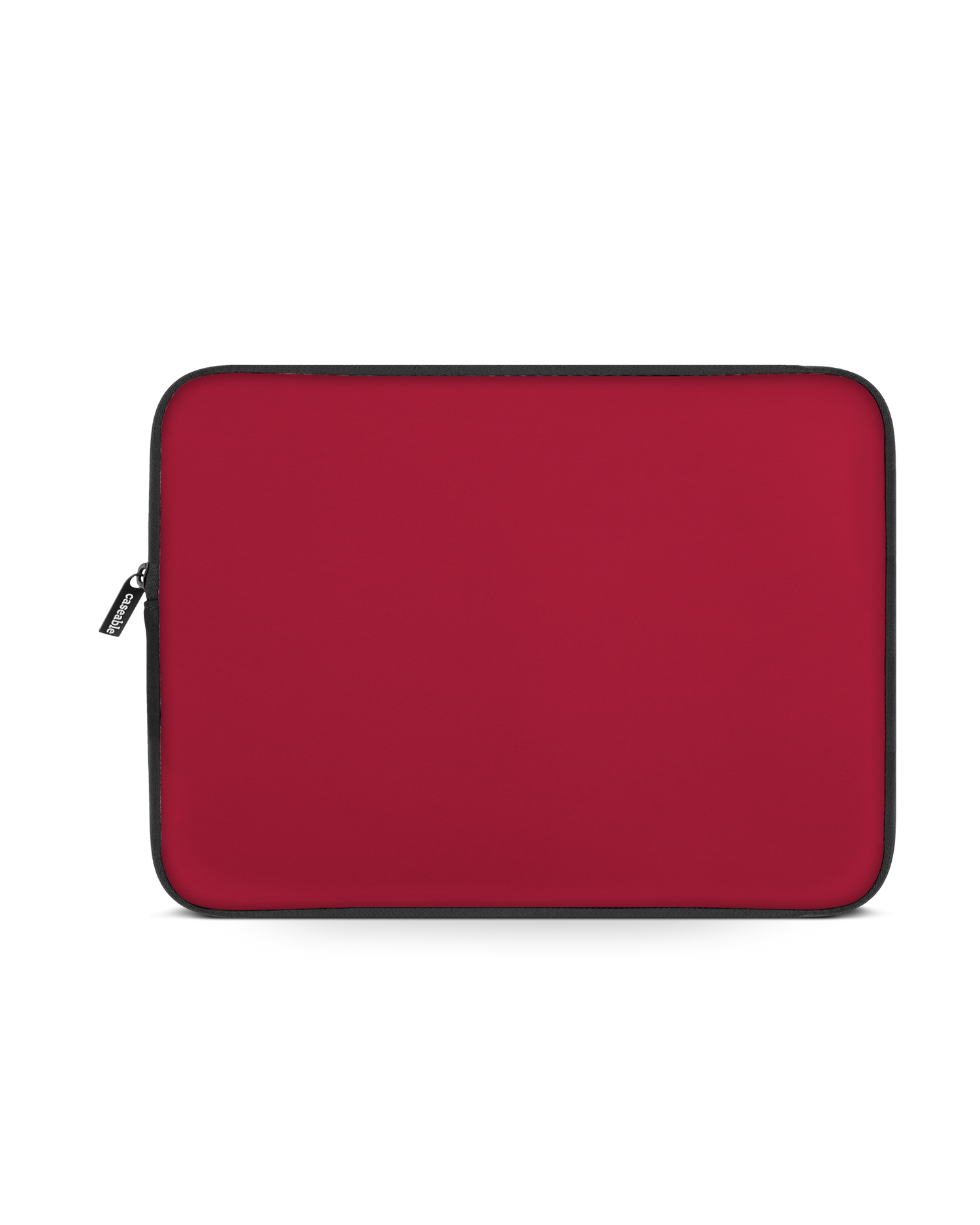 RED Laptop Case 13 inch: Front View