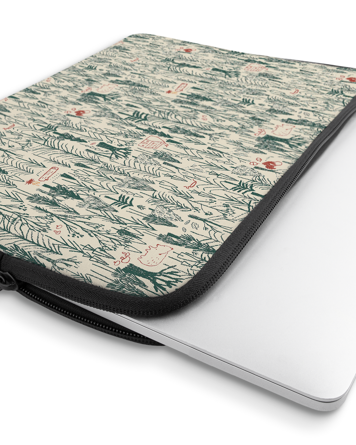 Wonder Forest Laptop Case 13 inch with device inside