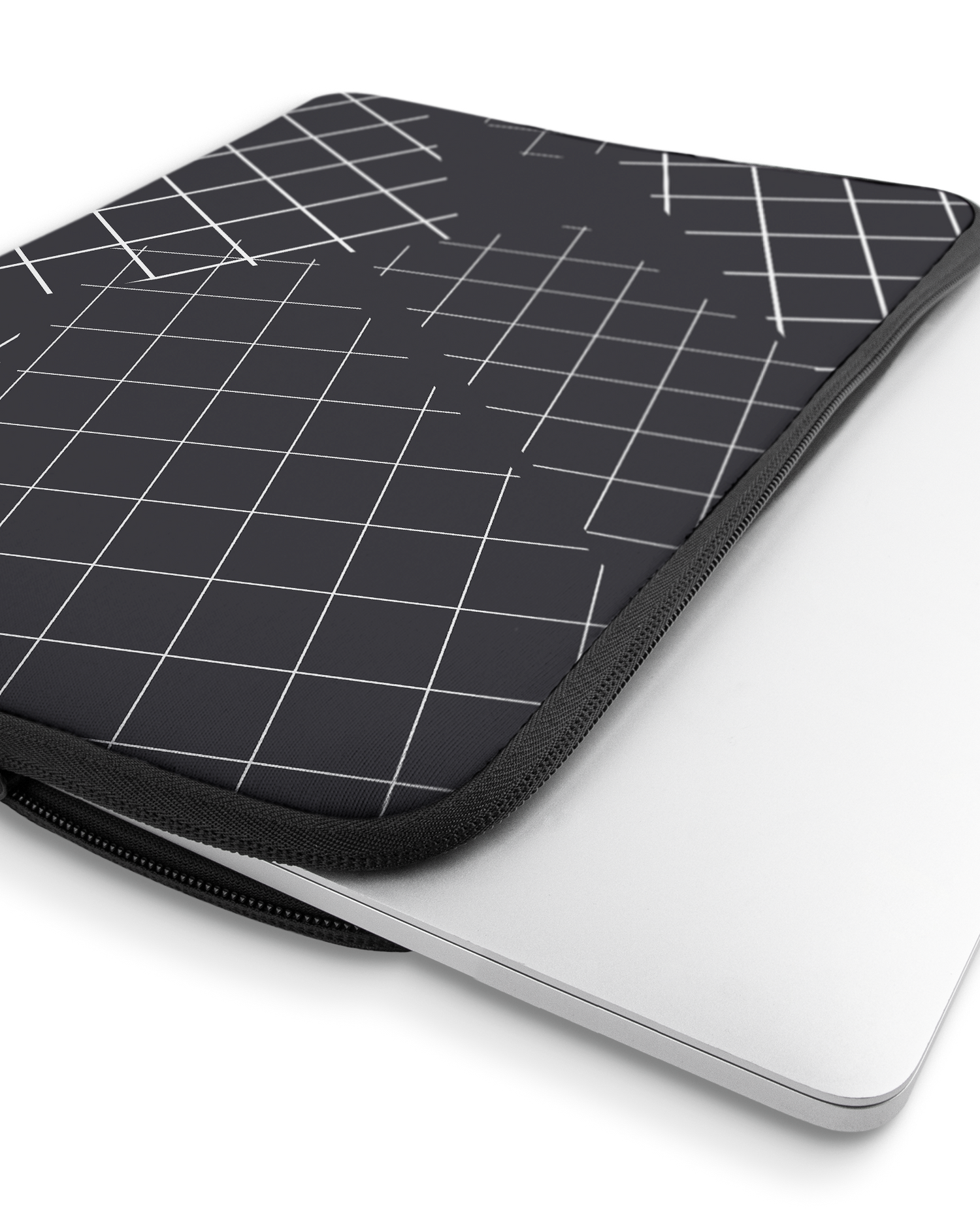 Grids Laptop Case 16 inch with device inside