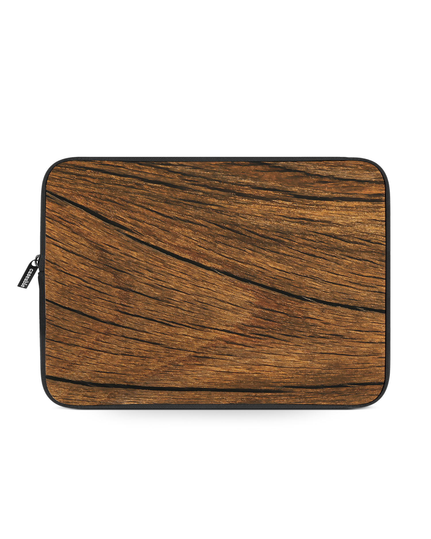 Wood Laptop Case 13-14 inch: Front View