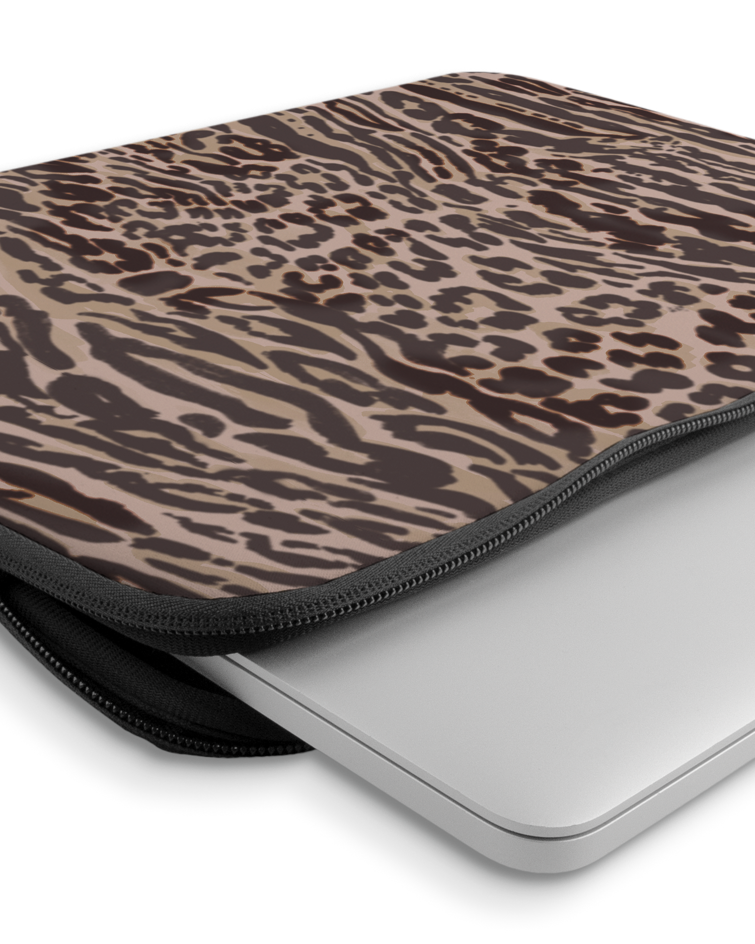 Animal Skin Tough Love Laptop Case 14-15 inch with device inside