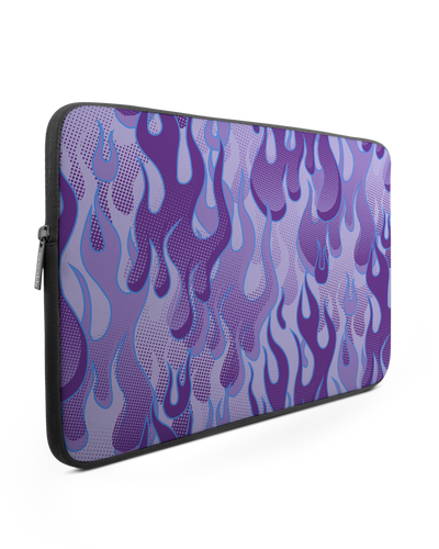 Purple Flames Laptop Case 14-15 inch