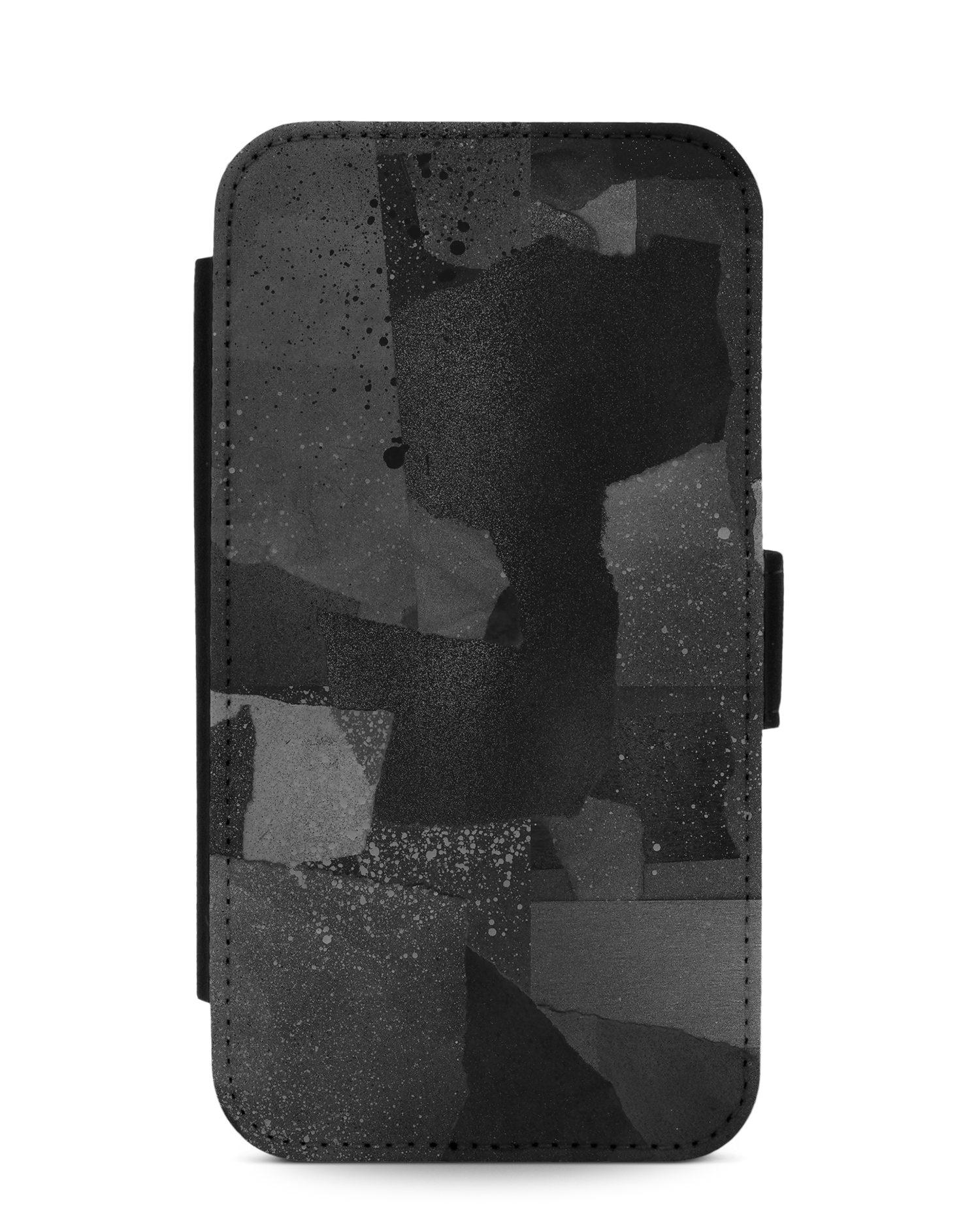 Torn Paper Collage Wallet Phone Case Apple iPhone 11: Front View
