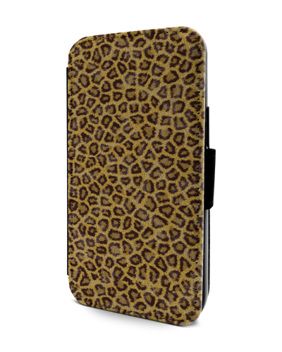 Leopard Skin Wallet Phone Case Apple iPhone 13 mini