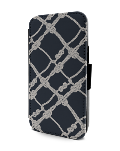 Nautical Knots Wallet Phone Case Apple iPhone 13 mini