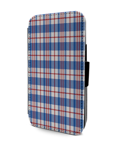 Plaid Market Bag Wallet Phone Case Apple iPhone 13 mini