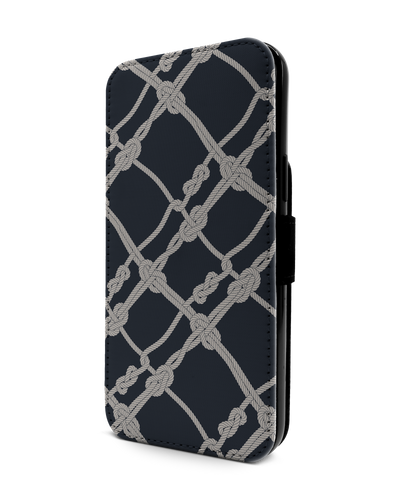Nautical Knots Wallet Phone Case Apple iPhone 13 Pro Max