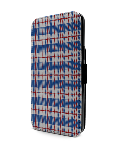 Plaid Market Bag Wallet Phone Case Apple iPhone 13 Pro Max