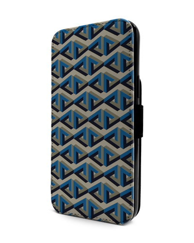 Penrose Pattern Wallet Phone Case Apple iPhone 13 Pro Max