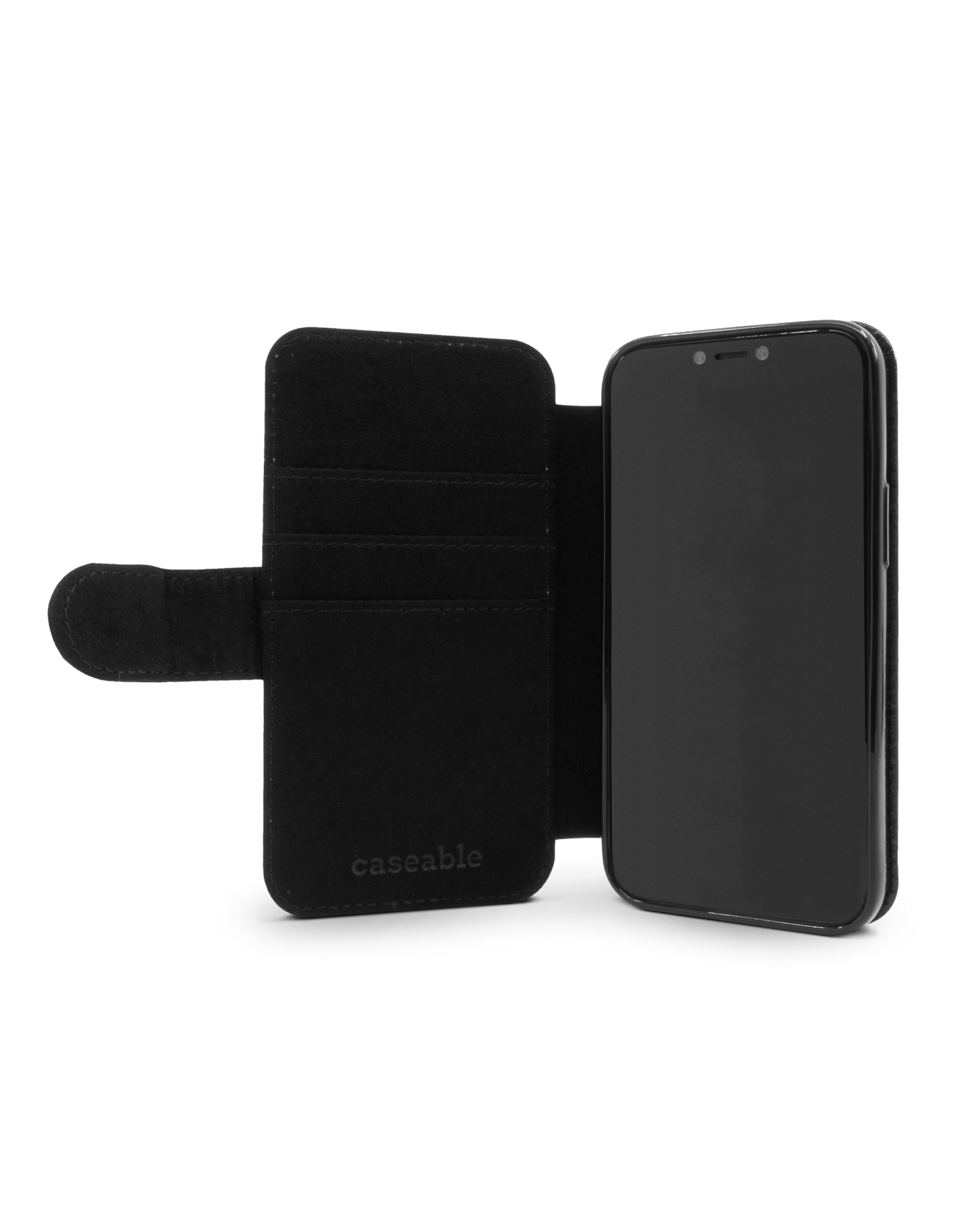 Carbon II Wallet Phone Case Apple iPhone 12 mini: Inside View