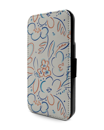 Bloom Doodles Wallet Phone Case Apple iPhone 13