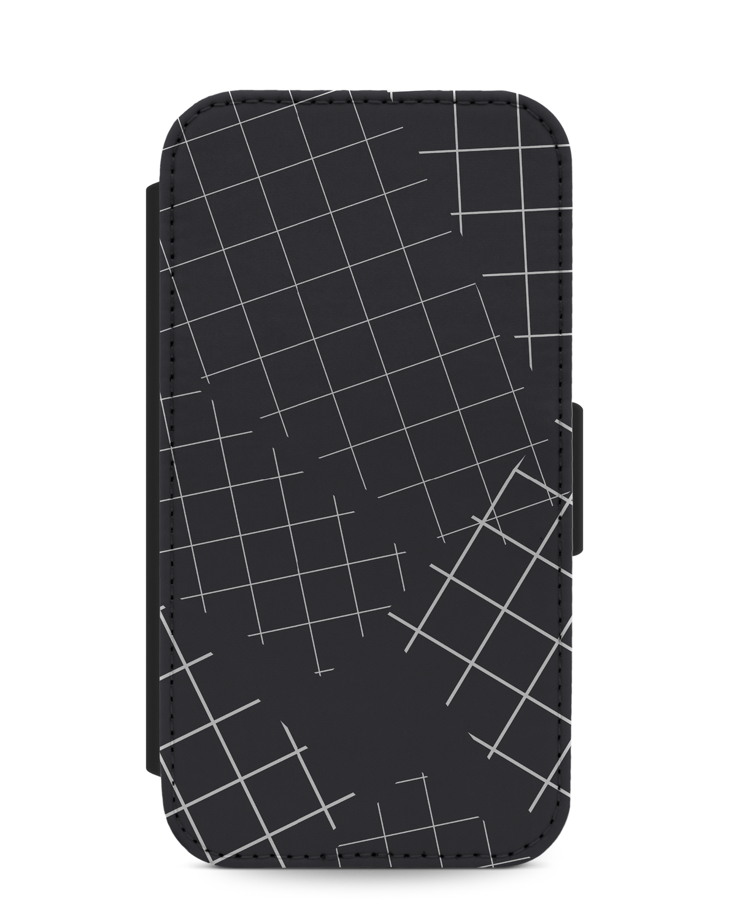 Grids Wallet Phone Case Apple iPhone X, Apple iPhone XS: Front View