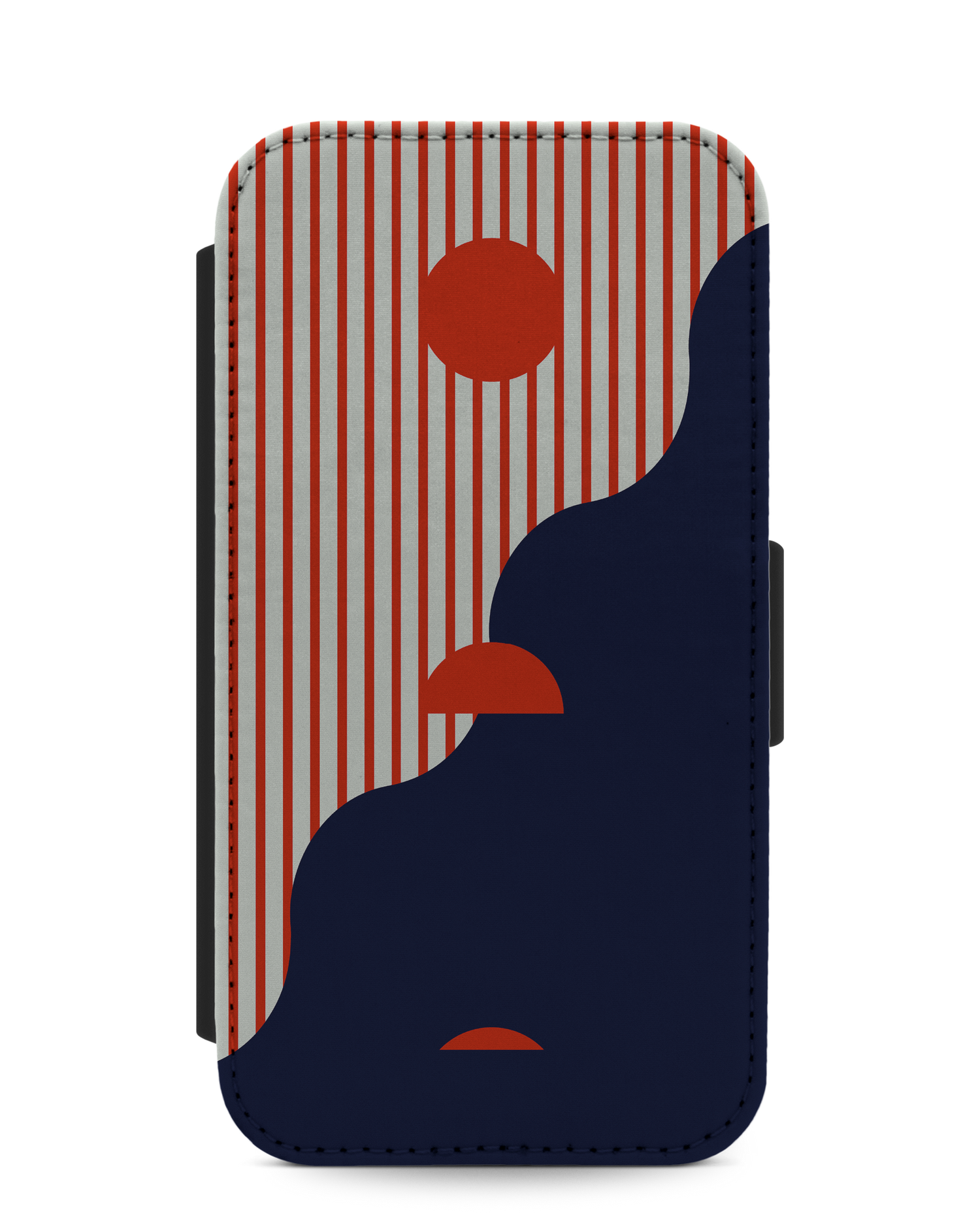 Metric Sunset Wallet Phone Case Apple iPhone X, Apple iPhone XS: Front View