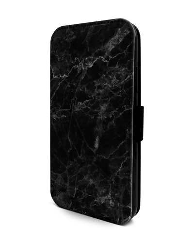 Midnight Marble Wallet Phone Case Apple iPhone XR