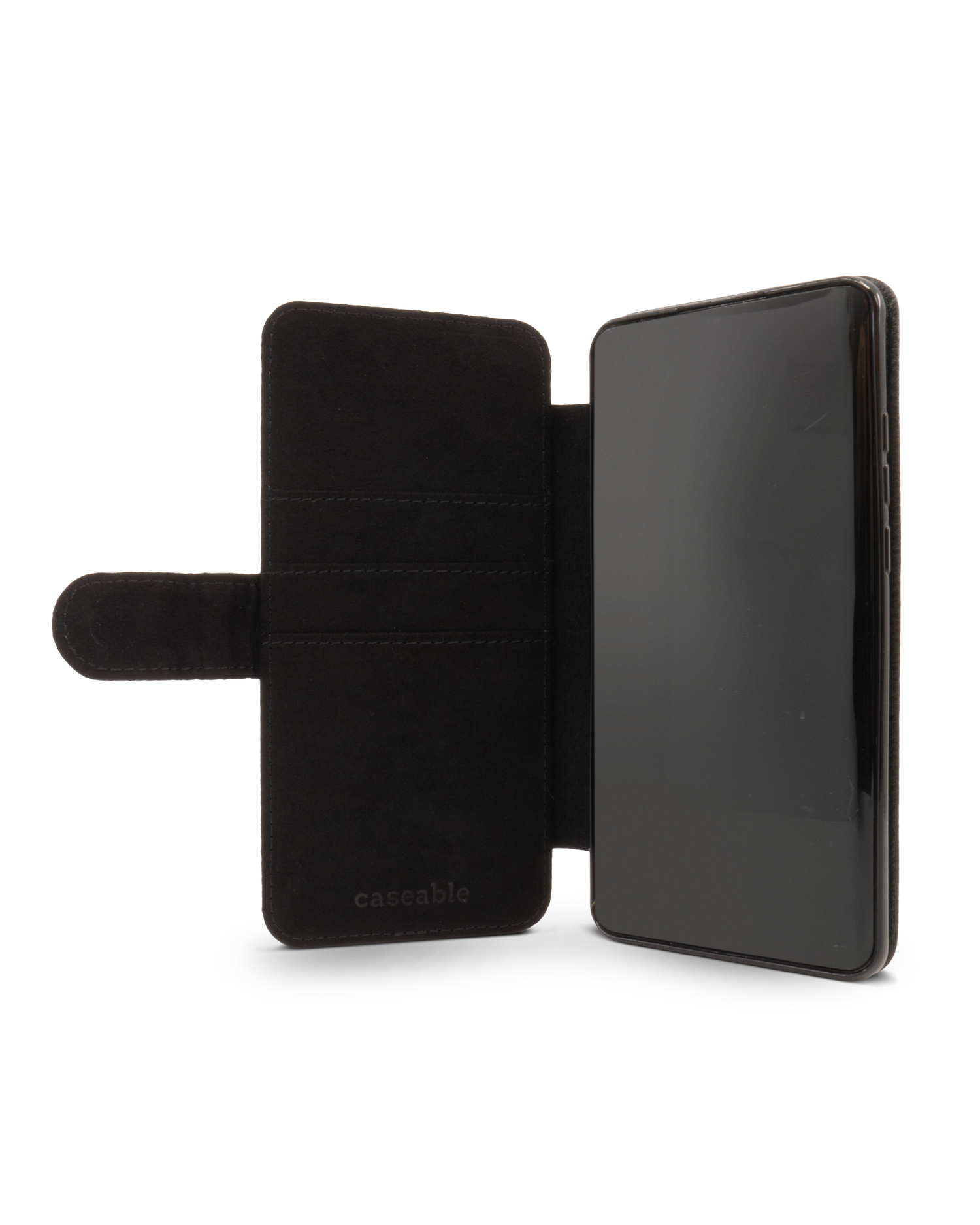Grids Wallet Phone Case Huawei P30 Pro: Inside View