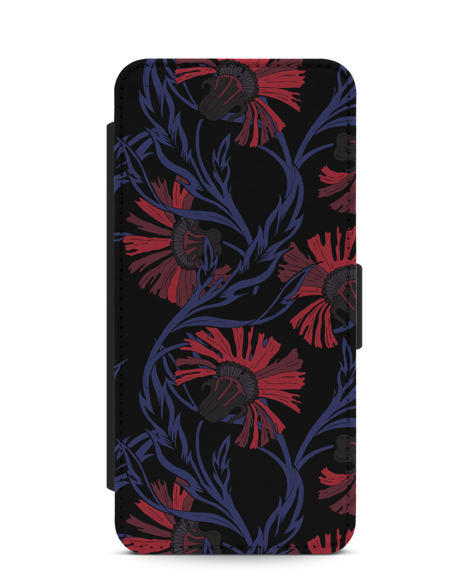 Midnight Floral Wallet Phone Case Huawei P30 Pro: Front View