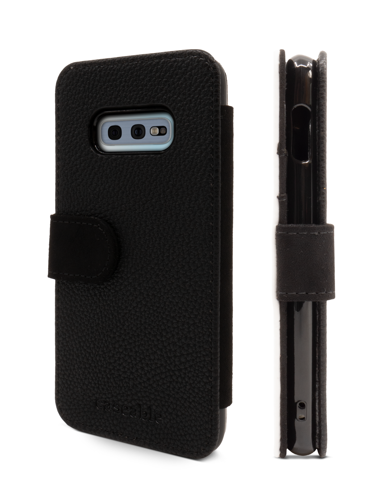 Grids Wallet Phone Case Samsung Galaxy S10e: Side View