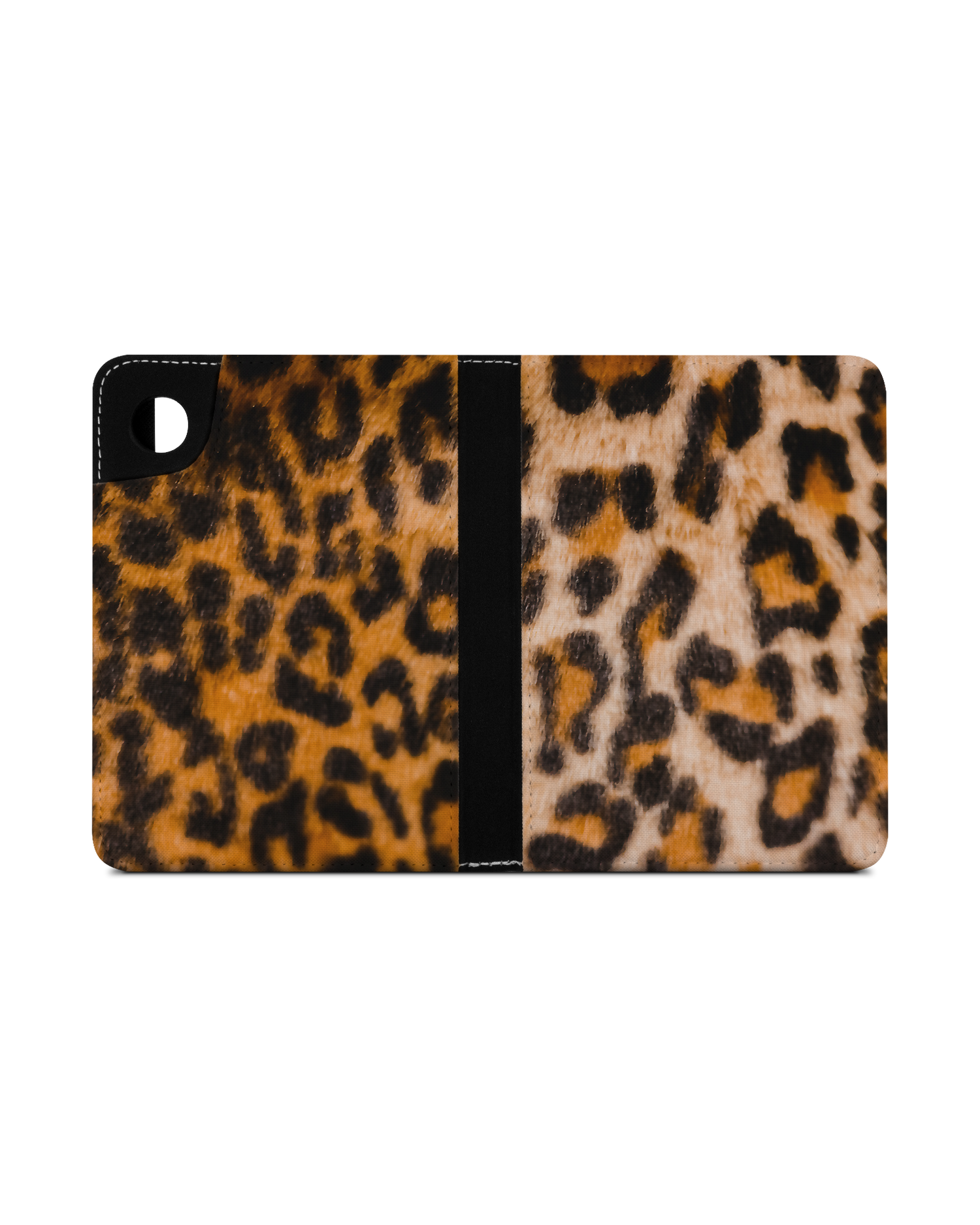 Leopard Pattern eReader Case for tolino shine 4 (2022): Opened exterior view