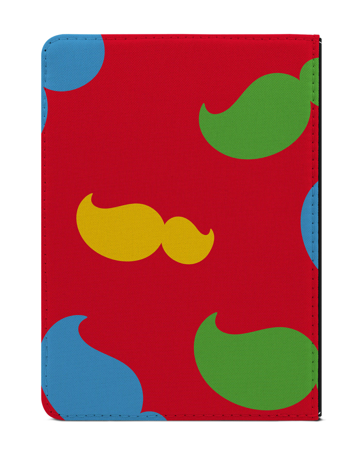 Pringles Moustache eReader Case for tolino vision 1 to 4 HD: Back View