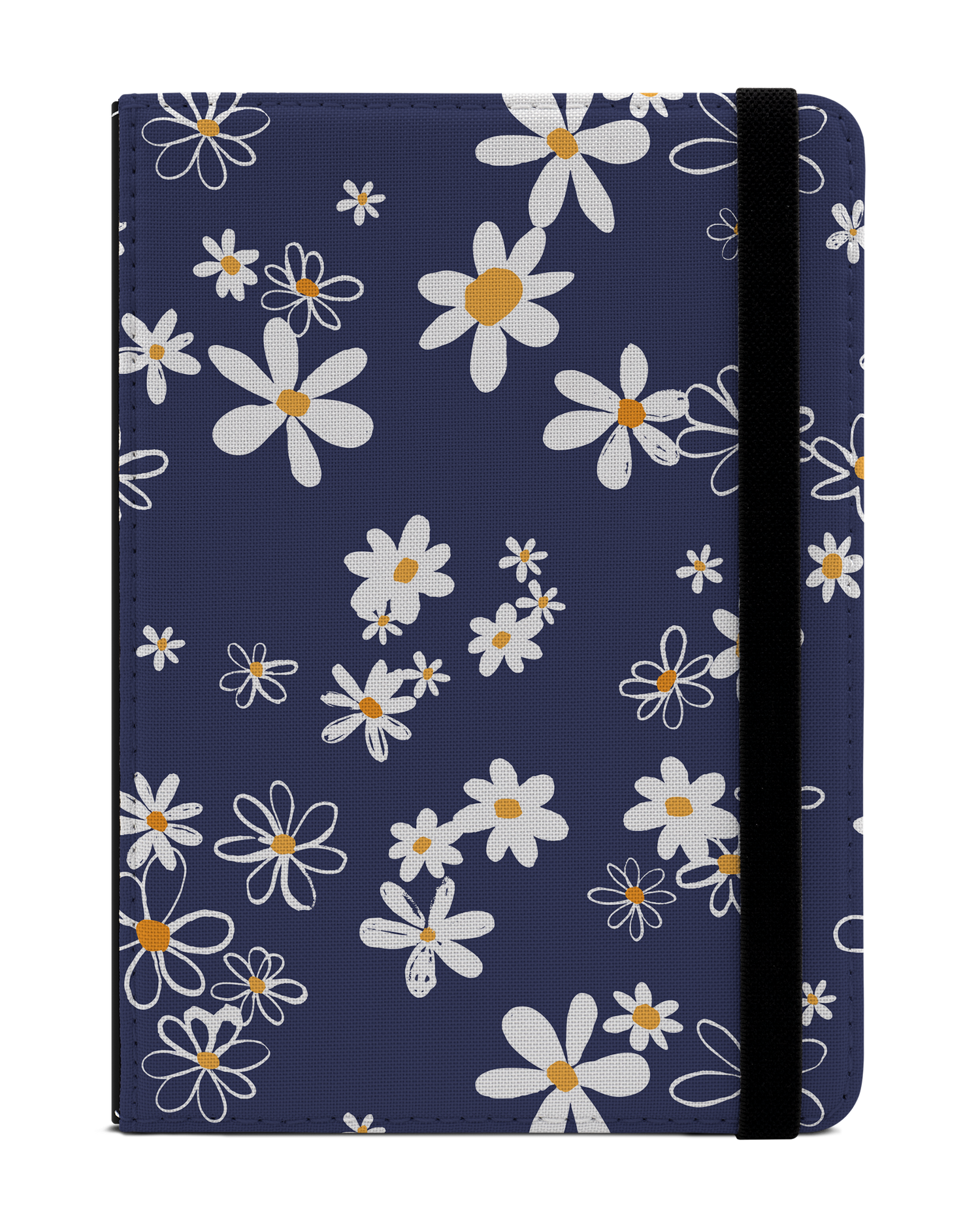 Navy Daisies eReader Case for tolino vision 1 to 4 HD: Front View