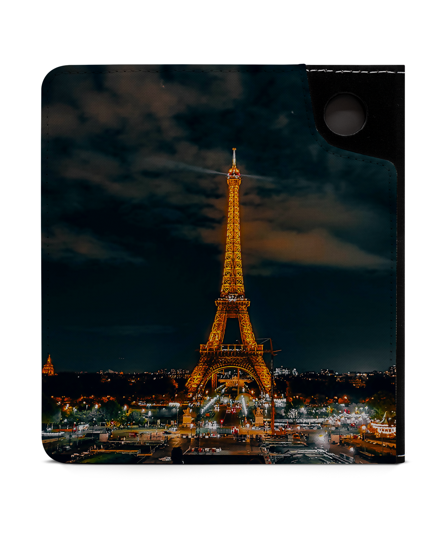 Eiffel Tower By Night eReader Case for tolino vision 6: Back View