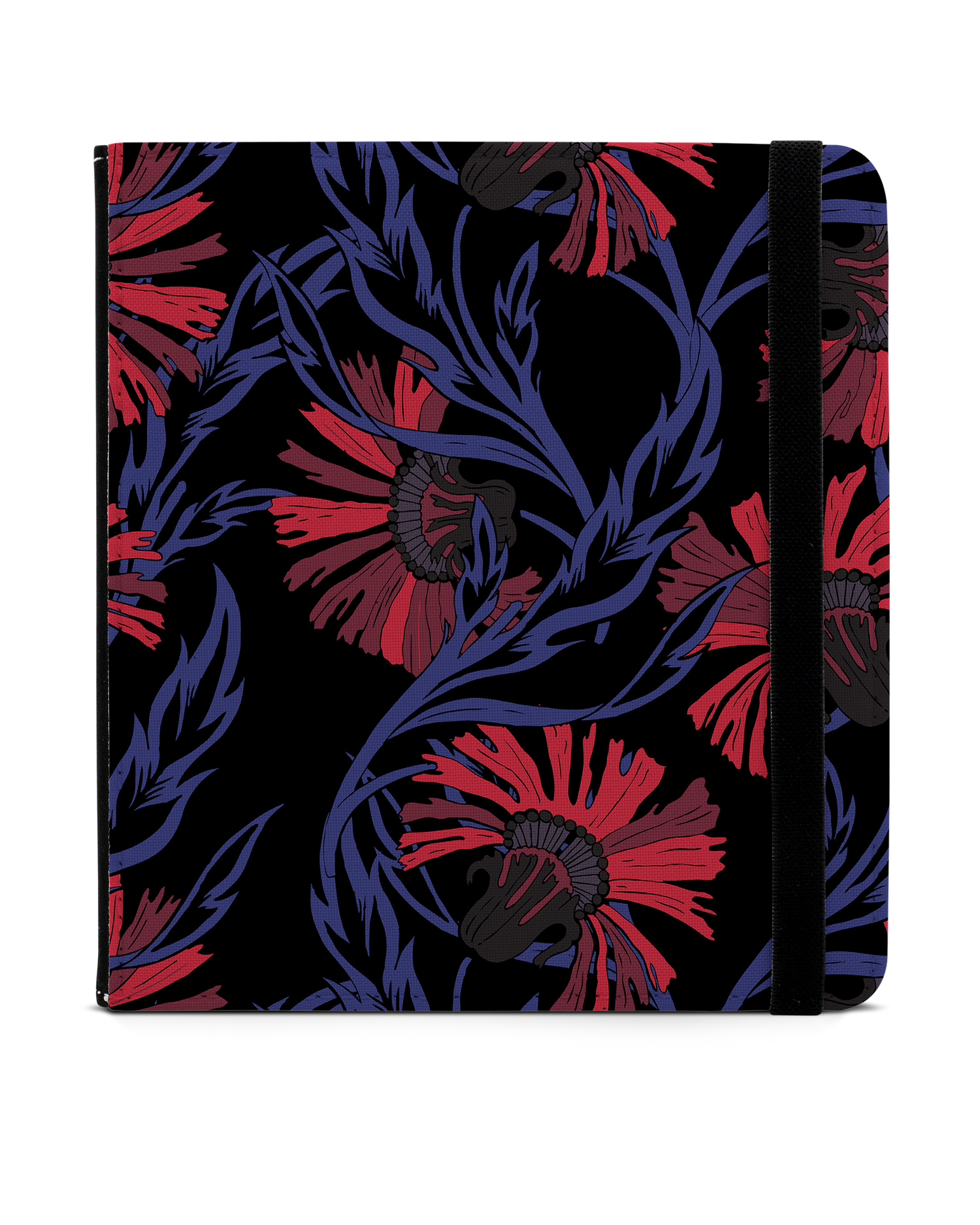 Midnight Floral eReader Case for tolino vision 6: Front View