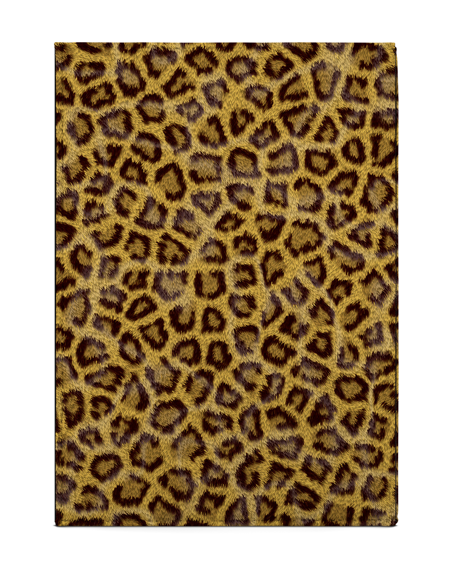 Leopard Skin Tablet Case M: Back View