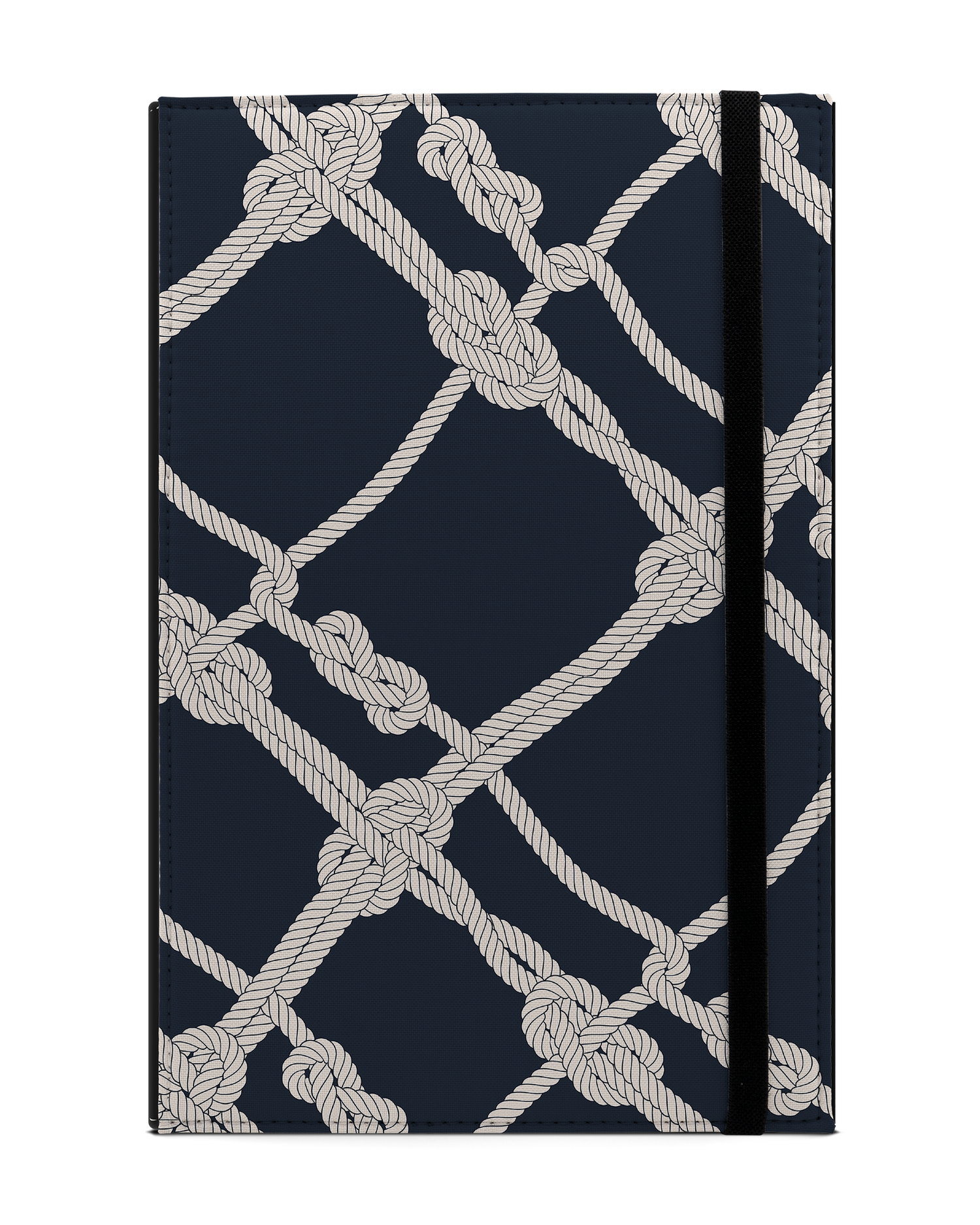 Nautical Knots Tablet Case L: Front View