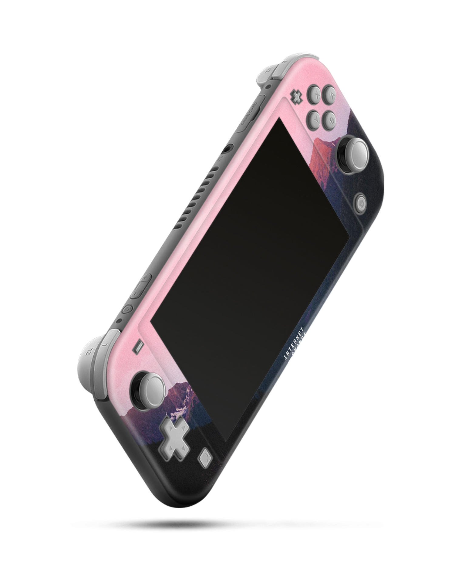 Lake Console Skin for Nintendo Switch Lite: Side view