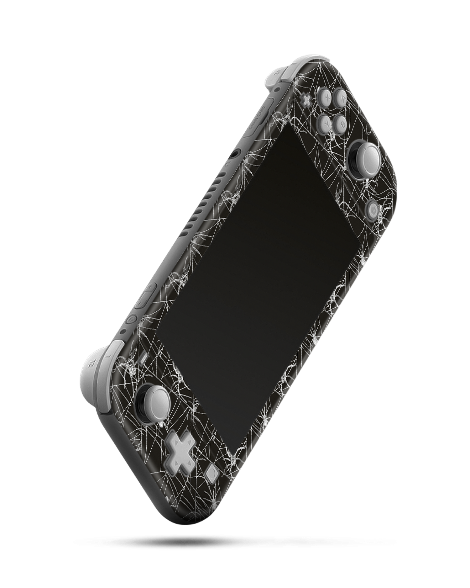 Spiders And Webs Console Skin for Nintendo Switch Lite: Side view