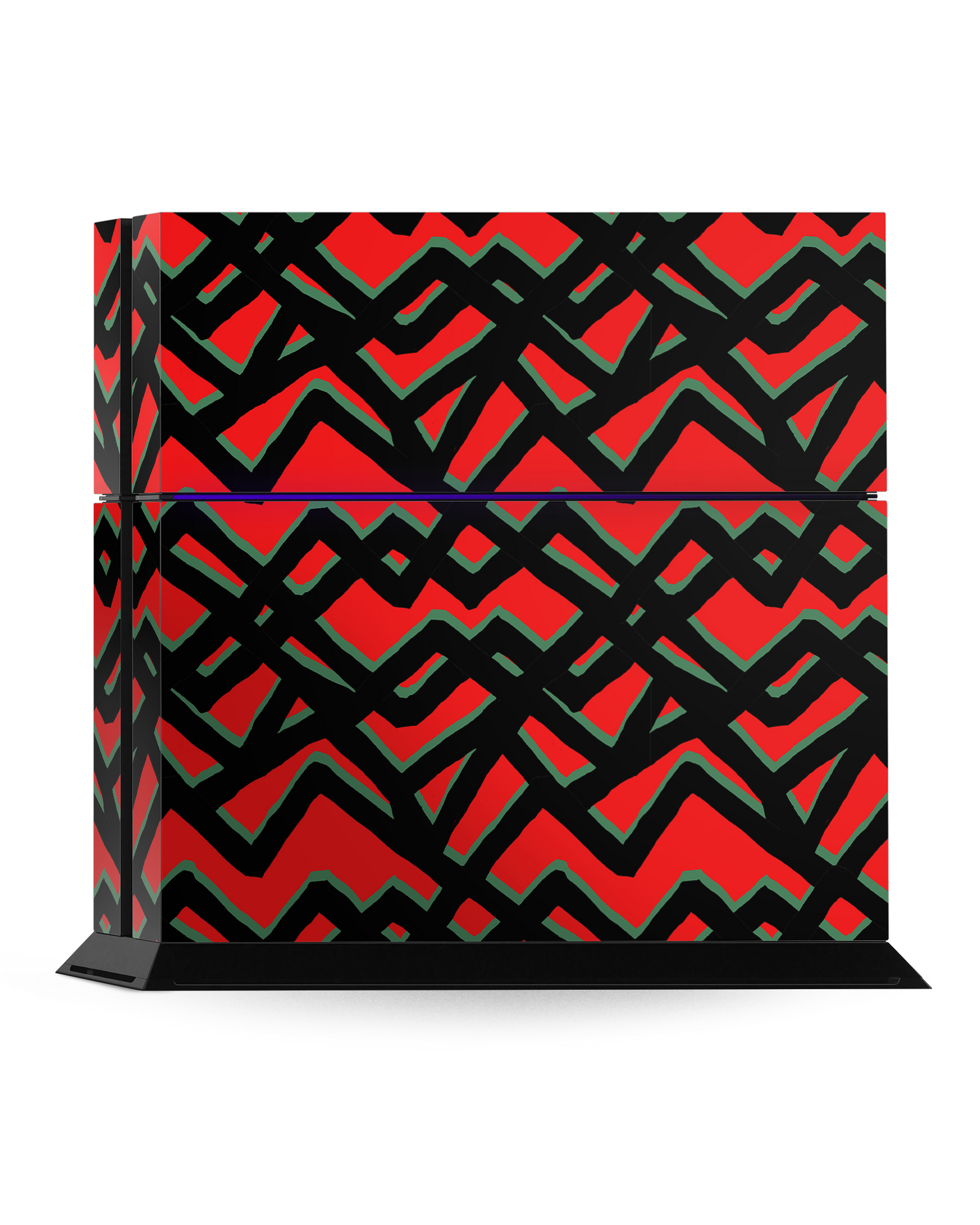 Fences Pattern Console Skin for Sony PlayStation 4: Standing