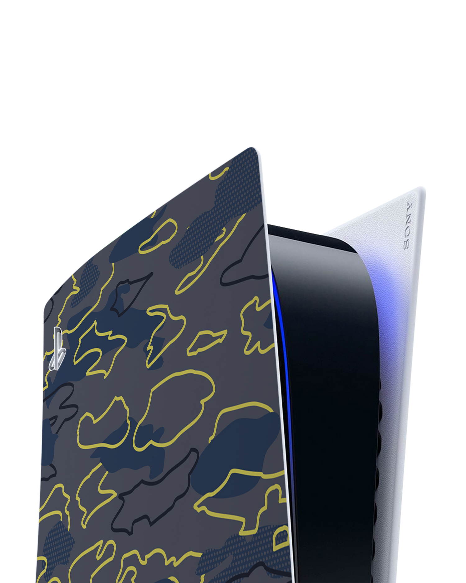 Linear Camo Console Skin for Sony PlayStation 5: Detail shot