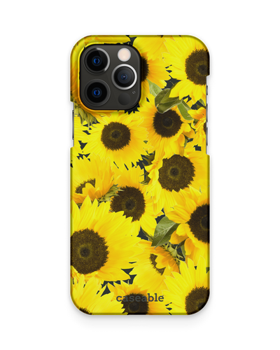 Sunflowers Hard Shell Phone Case Apple iPhone 12, Apple iPhone 12 Pro