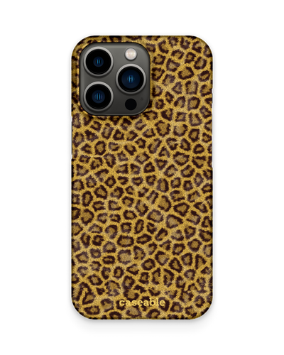 Leopard Skin Hard Shell Phone Case Apple iPhone 13 Pro