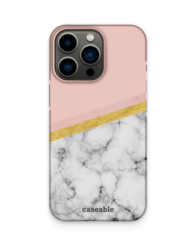 Marble Slice Hard Shell Phone Case Apple iPhone 13 Pro