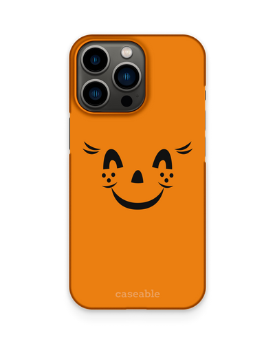 Pumpkin Smiles Hard Shell Phone Case Apple iPhone 13 Pro